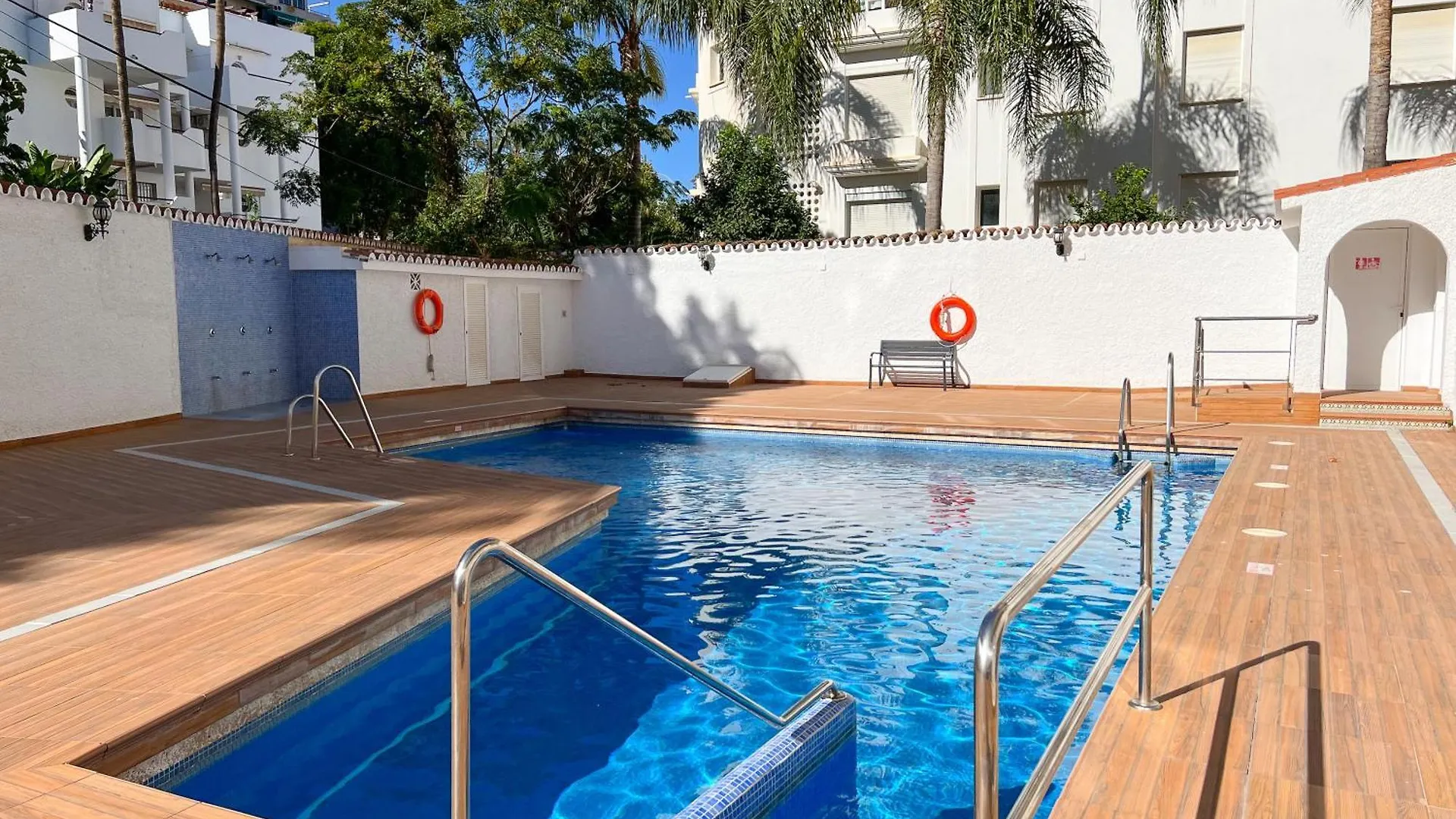 Carihuela Beach, Club San Antonio, Torremolinos Malaga